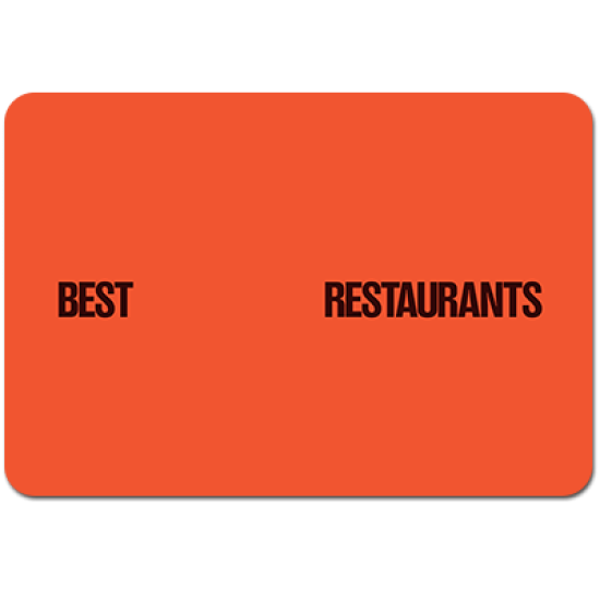Best Restaurants $100 Instant Flexi E-Gift Card