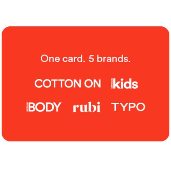 Cotton On $50 Instant Flexi E-Gift Card